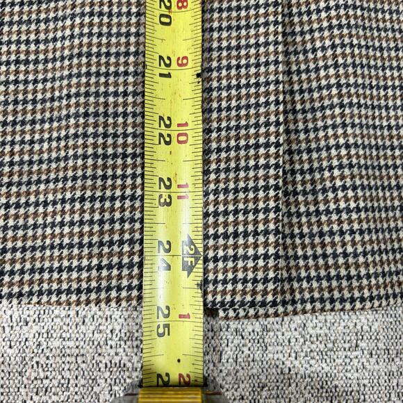 JH COLLECTIBLES HOUNDSTOOTH WOOL LINED POCKET SKIRT WOMENS SIZE 14 - Picture 6 of 6